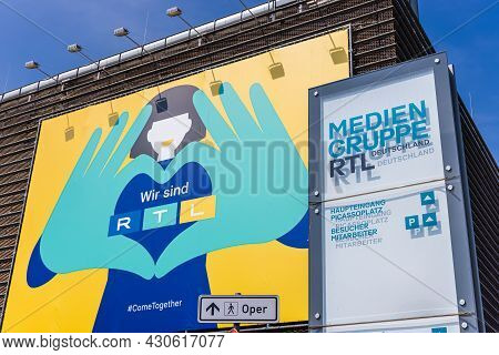 Rtl Group Germany Headquarter In Cologne - Cologne, Germany - June 25, 2021