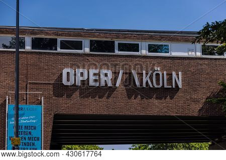 Opera House Of Cologne - Cologne, Germany - June 25, 2021