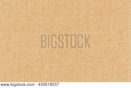 Realistic Vector Canvas Texture. Natural Old Linen Background. Natural Flax Fibre Fabric Wallpaper