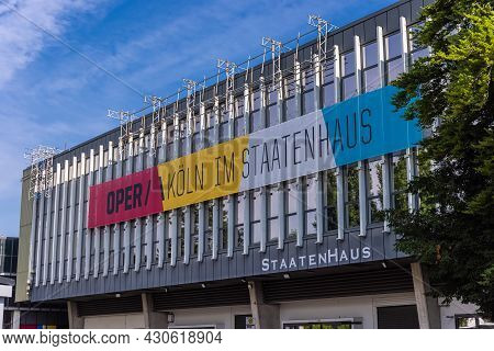 Opera House Of Cologne - Cologne, Germany - June 25, 2021