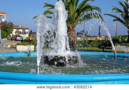 Detail Of A Fountain