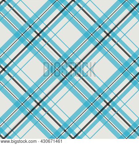 Vector Seamless Textile Pattern - Vintage Geometricdesign. Abstract Fabric Background. Endless Strip