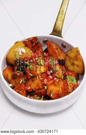 Fruit Chat, Indian Clay Oven Roasted Spice And Yoghurt Marinated Fruits Salad