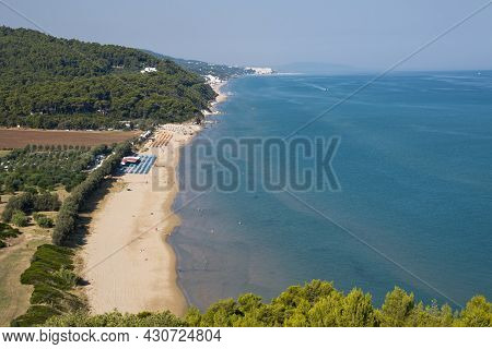 Beach On The Coastline, Italy