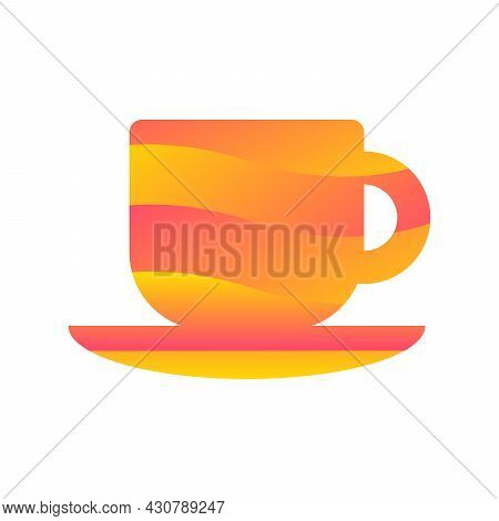 Cup For Drinking Hot Energy Drink Icon Vector