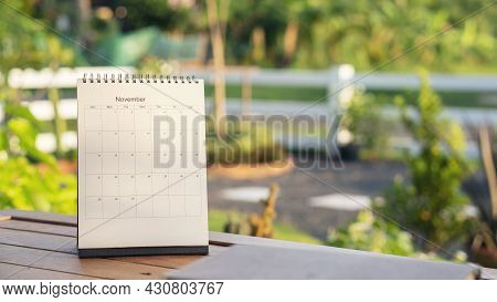2021 Calendar Desk Place On Table. Desktop Calender For Planner To Plan Agenda, Timetable, Appointme