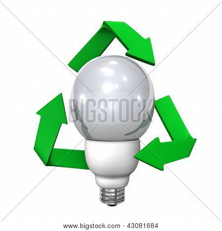 Pære genanvendelse Symbol