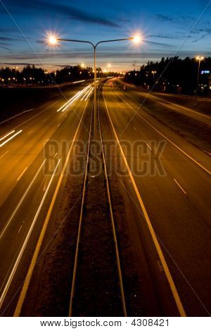 Autostrady w nocy 2