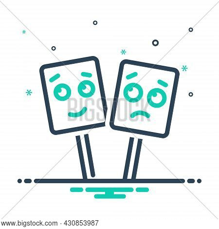 Mix Icon For Emotional Sentimental Mushy Gooey Lackadaisical Slobbery Weeping Happy Emoji