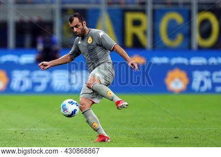 Milano, 21 August 2021. Goran Pandev Of Genoa Cfc   During The Serie A Match Between Fc Internaziona