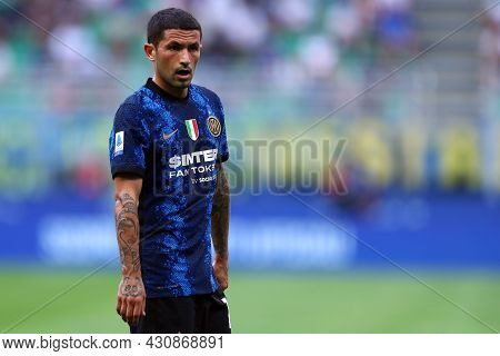 Milano, 21 August 2021. Stefano Sensi Of Fc Internazionale  During The Serie A Match Between Fc Inte