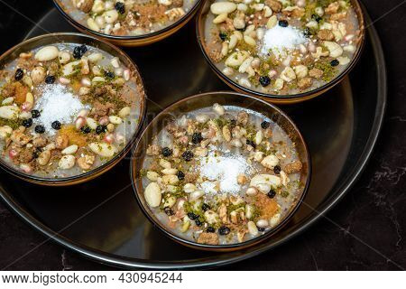 Traditional Turkish Dessert Is Asure 