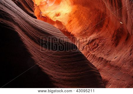 Slot canyons at Page, Arizona