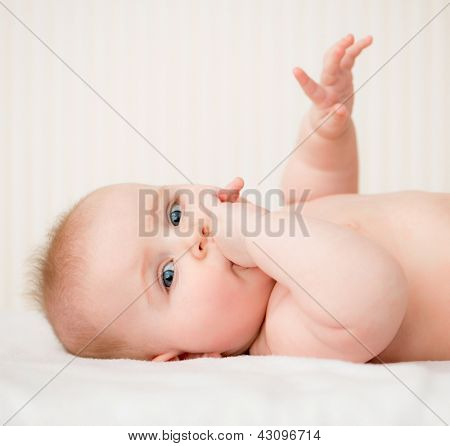 Porträt von liebenswert Baeutiful baby