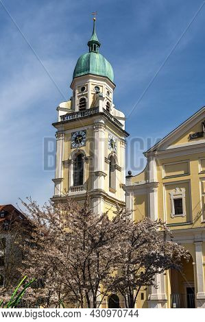 St. Joseph Is A Roman Catholic Church Located In Maxvorstadt, Munich, Bavaria, Germany.