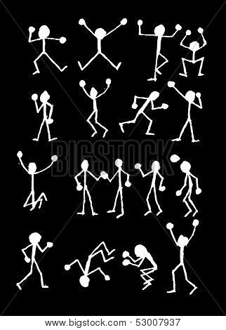 people activity Vector illustration