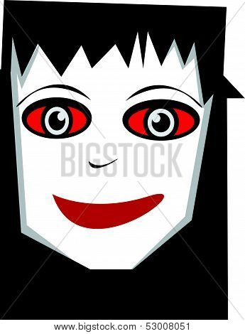 Eye icon character design