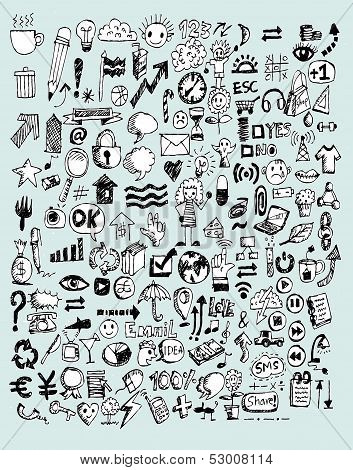 Hand drawn vector illustration idea