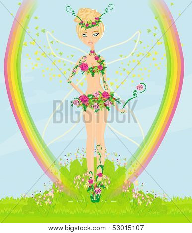 Beautiful Flower Fairy