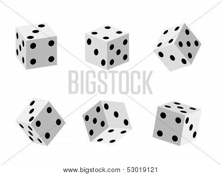 Game dice set