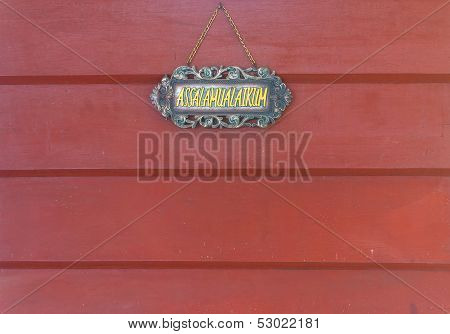 Welcome Sign