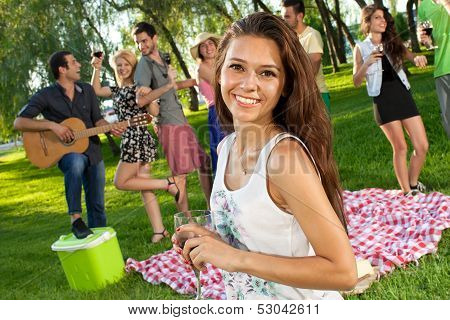 Beautiful Vivacious Girl