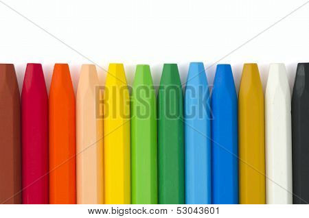 colored pastels