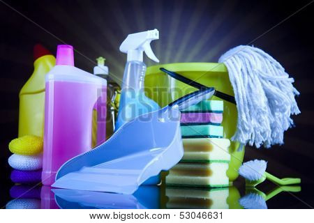 Cleaning supplies
