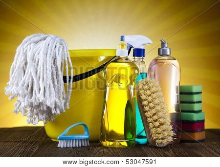 Cleaning supplies