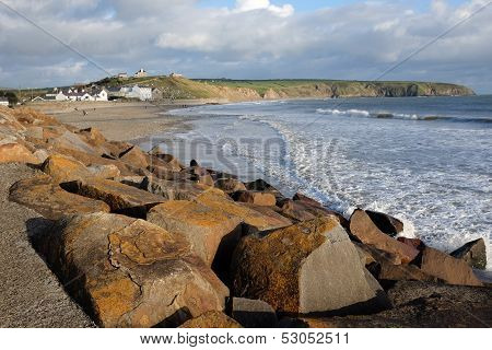 Aberdaron Beach.
