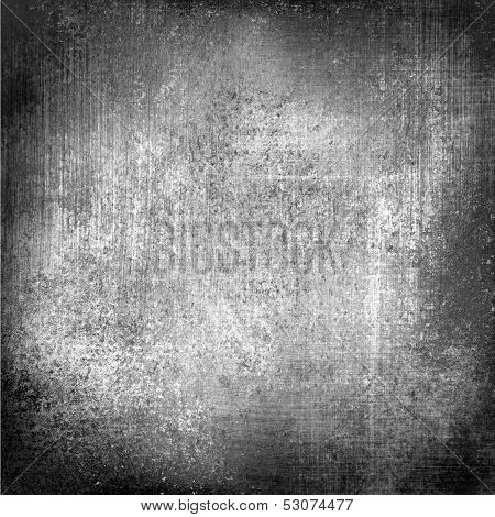black and white background with dark border and vintage grunge vignette