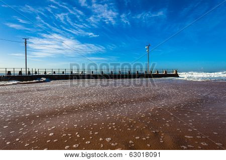Ocean Beach Waves Water Power