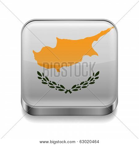 Metal  icon of Cyprus