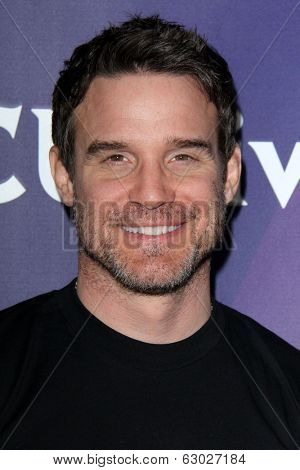 LAS VEGAS - APR 8:  Eddie McClintock at the NBCUniversal Summer Press Day at Huntington Langham Hotel on April 8, 2014 in Pasadena, CA