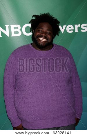 LAS VEGAS - APR 8:  Ron Funches at the NBCUniversal Summer Press Day at Huntington Langham Hotel on April 8, 2014 in Pasadena, CA