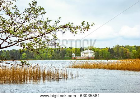 White Palace On The Lake