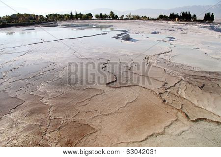 Travertine In Pamukkale