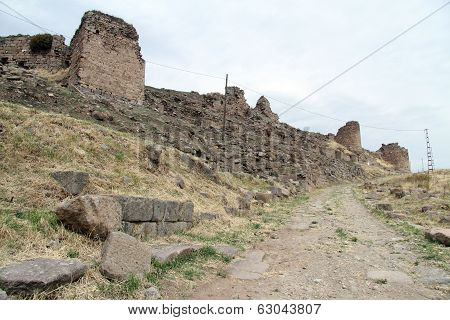 Footpath And Ruins