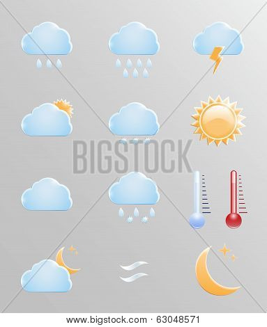Weather  icons set