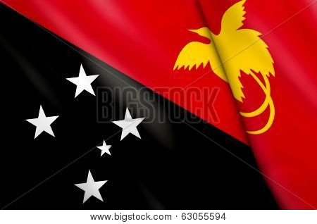 Flag Of Papua New Guinea