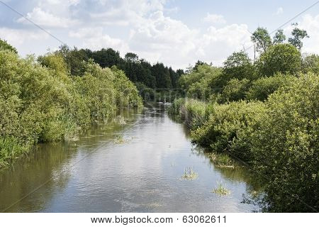 Canoe In The River