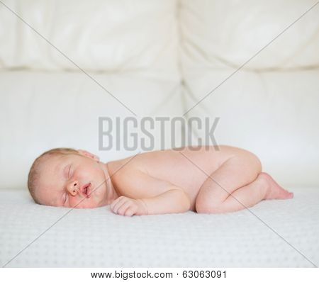 Newborn baby boy.