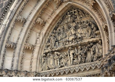 Tympanum Of St Peter And St Paul Basilica