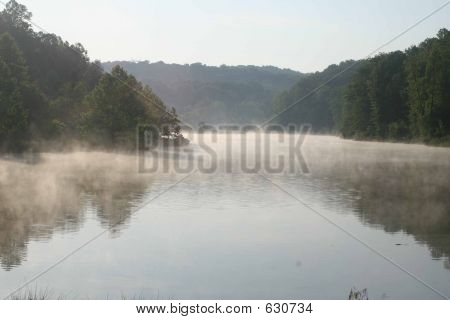 Fog On The Lake