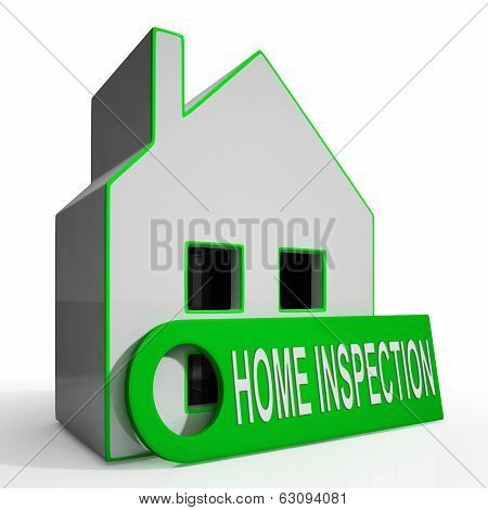 Home Inspection House Means Inspect Property Thoroughly