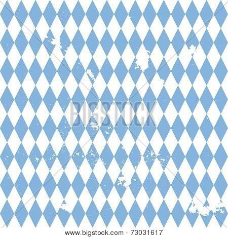 detailed illustration of a grungy bavarian background pattern, eps10 vector