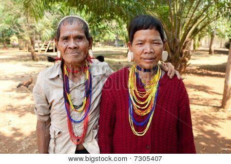 Portrét etnické skupiny Lawae, Laos