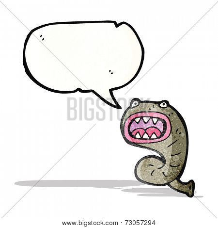 cartoon leech