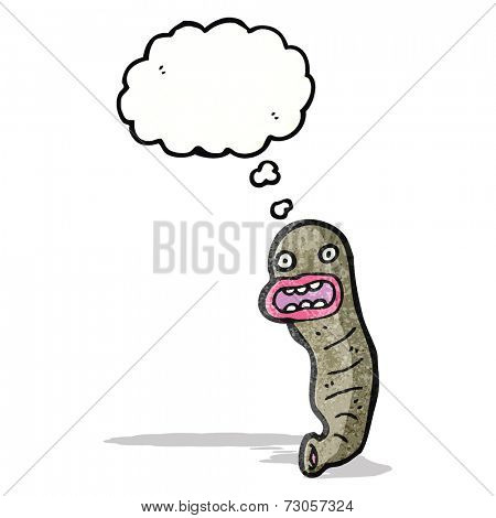 cartoon leech