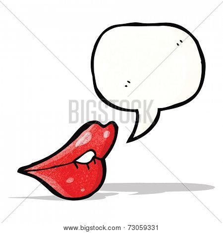 sexy lips cartoon